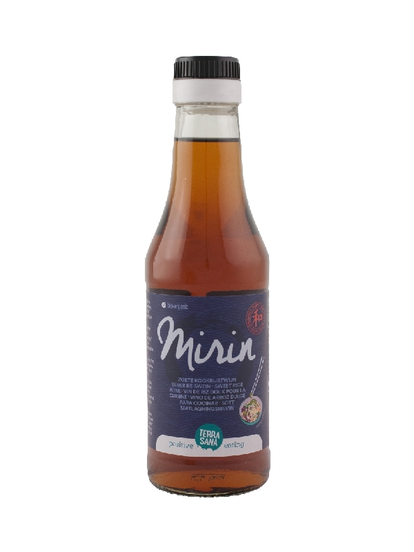 Terrasana Mirin - Vin de riz doux pour la cuisine bio 250ml